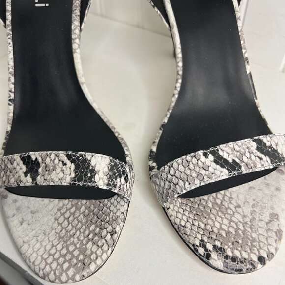 VANELI Berk Snake Ankle Strap Open Toe Pumps Women's Size 9.5 - Picture 2 of 9